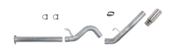 Diamond Eye KIT 4in DPF BACK Single SS: 2011 FORD 6.7L PWRSTROKE F250/F350 thumbnail 2