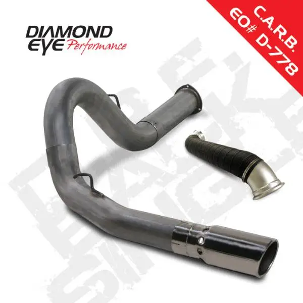 Diamond Eye KIT 5in DPF-BACK Single w/ TDP SS 07.5-10 Chevy/GMC 6.6L Duramax 2500/3500 thumbnail 2