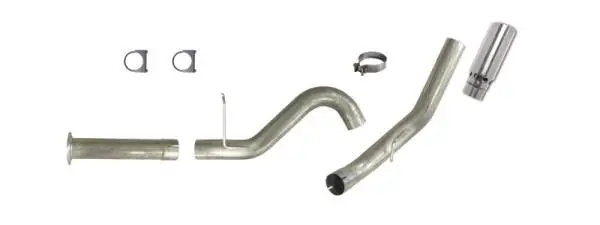 Diamond Eye KIT 5in DPF-BACK Single AL 07.5-08 CHEVY 6 6L 2500/3500 BPCKGD BX46X14X14OD EL-PL thumbnail 5