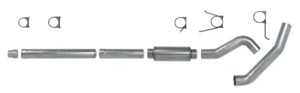 Diamond Eye KIT 5in Catback Single AL: 2004.5-2007.5 DODGE CUMMINS 600 thumbnail 5