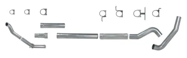 Diamond Eye KIT 5in TB MFLR RPLCMENT PIPE SGL ALUM 94-97 5 7 3L F250/F350 PWRSTROKE NFS W CARB STDS thumbnail 4