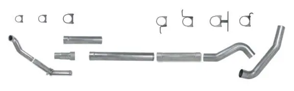 Diamond Eye KIT 5in TB MFLR RPLCMENT PIPE SGL ALUM 94-97 5 7 3L F250/F350 PWRSTROKE NFS W CARB STDS thumbnail 5