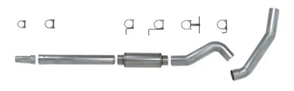 Diamond Eye KIT 5in Catback Single AL: 03-07 FORD 6.0L F250/F350 thumbnail 5
