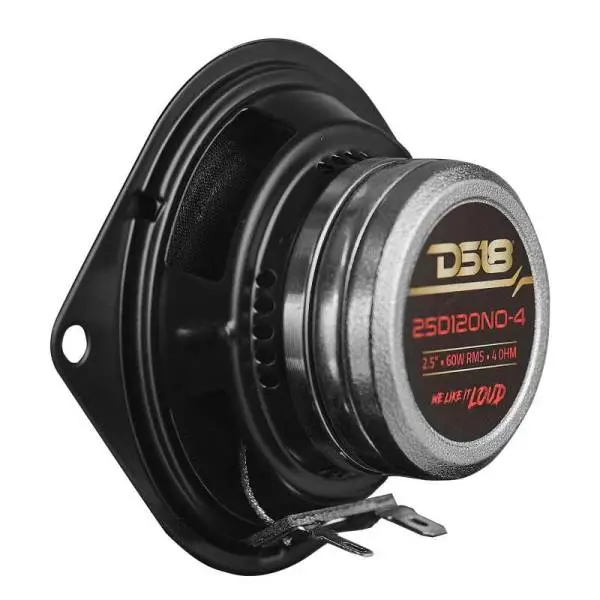 DS18 2.5in 60 Watts RMS 4 ohm Neodymium Full Range OEM Dashboard Loudspeakers image 2
