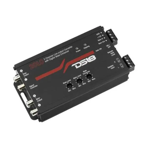 DS18 2-Channel Line Output Converter Digital Bass Enhancer For More Low End Boost thumbnail 5