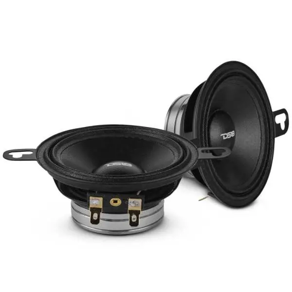 DS18 3.5in 100 Watts RMS 4 ohm Neodymium Full Range OEM Fitment Dashboard Loudspeakers image 3