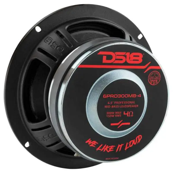 DS18 6.5in 150 Watts RMS 4 ohm Mid-Bass Loudspeaker image 2