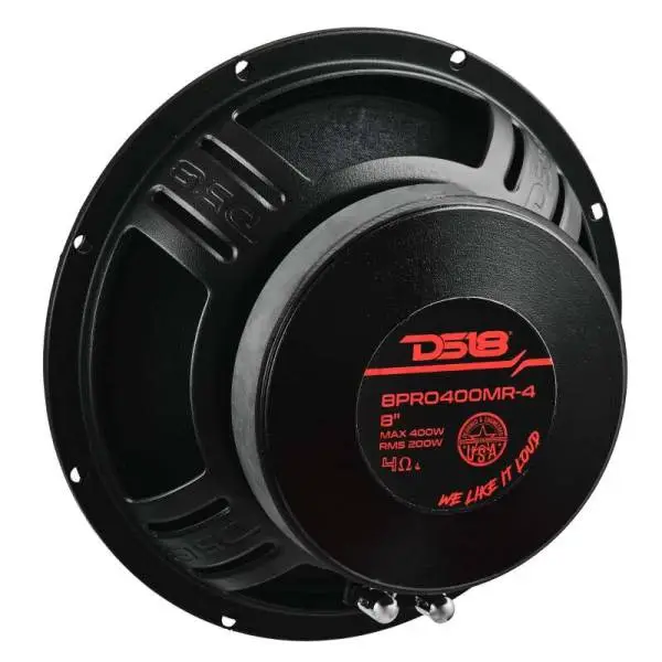 DS18 8in 200 Watts RMS 4 ohm Mid-Range Loudspeaker High Sensitivity 104dB image 2
