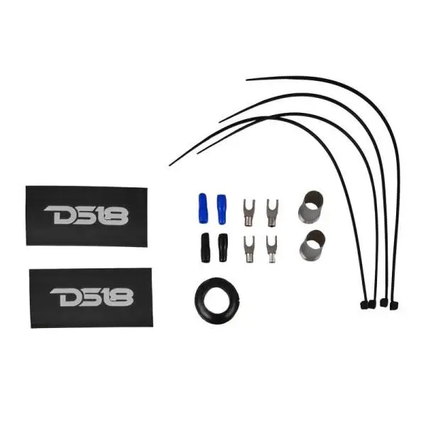 DS18 0-GA Amplifier Install Kit Advance- Blue thumbnail 2