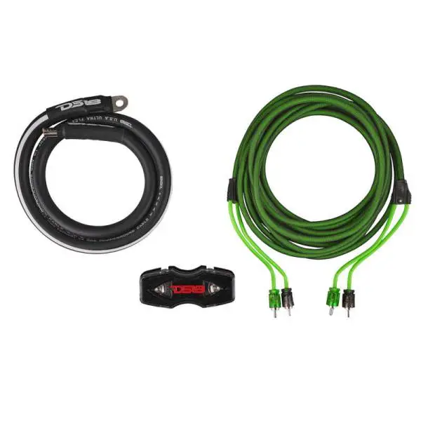 DS18 0-GA Amplifier Install Kit Advance- Green thumbnail 5
