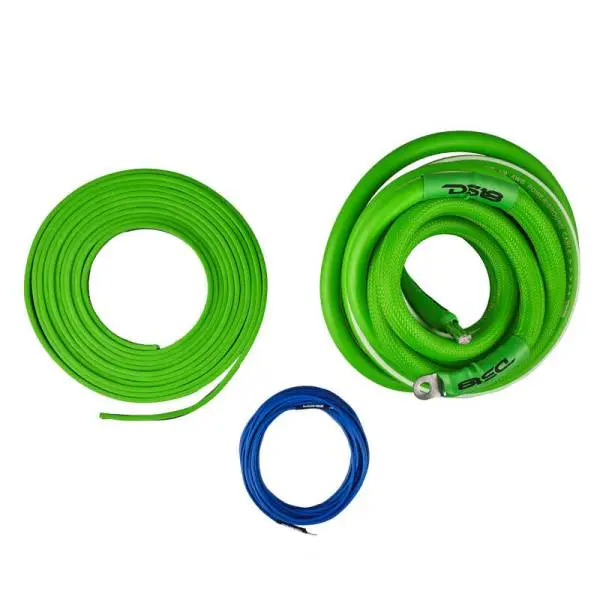 DS18 0-GA Amplifier Install Kit Advance- Green thumbnail 6