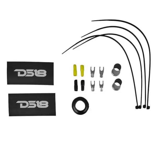 DS18 0-GA Amplifier Install Kit Advance- Yellow thumbnail 2