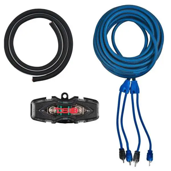 DS18 4-GA Amplifier Install Kit Advance- Blue image 4