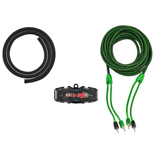 DS18 4-GA Amplifier Install Kit Advance- Green image 4