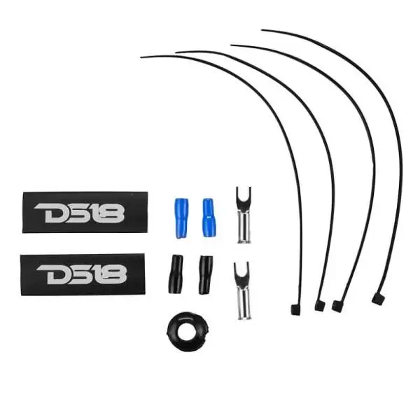 DS18 8-GA Amplifier Install Kit Advance- Blue image 2