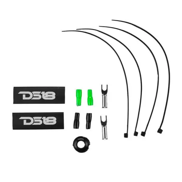 DS18 8-GA Amplifier Install Kit Advance- Green image 2
