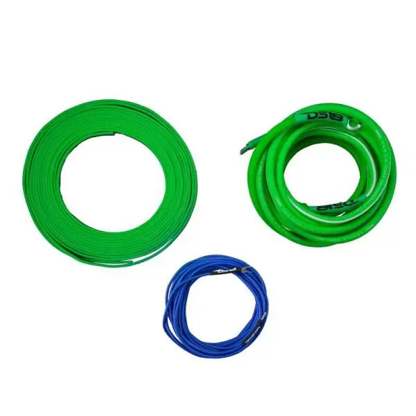 DS18 8-GA Amplifier Install Kit Advance- Green image 5