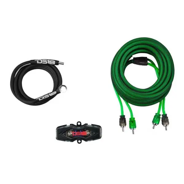 DS18 8-GA Amplifier Install Kit Advance- Green image 6