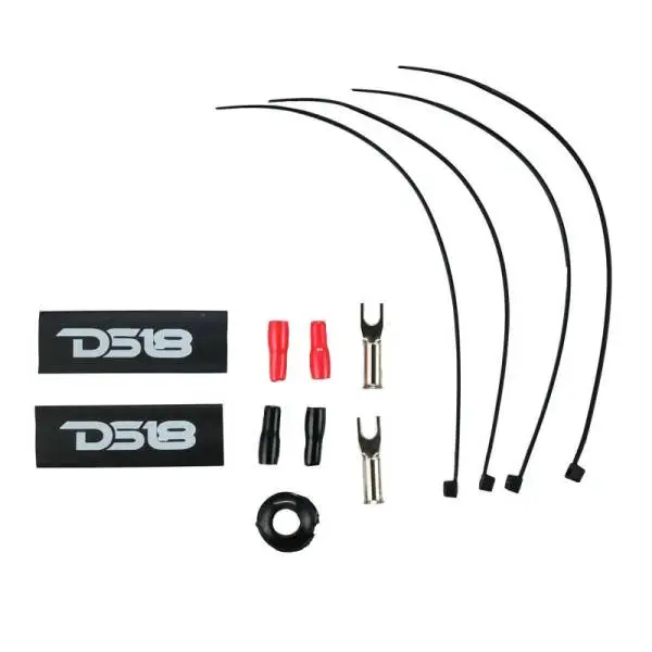 DS18 8-GA Amplifier Install Kit Advance- Red image 2