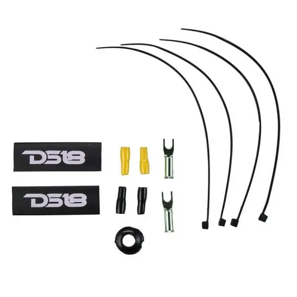 DS18 8-GA Amplifier Install Kit Advance- Yellow image 2