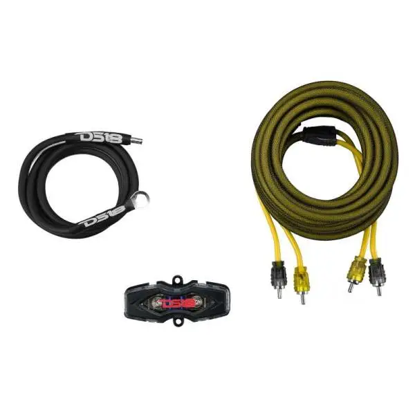 DS18 8-GA Amplifier Install Kit Advance- Yellow image 6