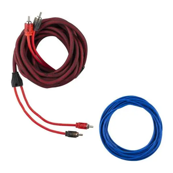 DS18 0-GA Amplifier Install Kit- Red thumbnail 4
