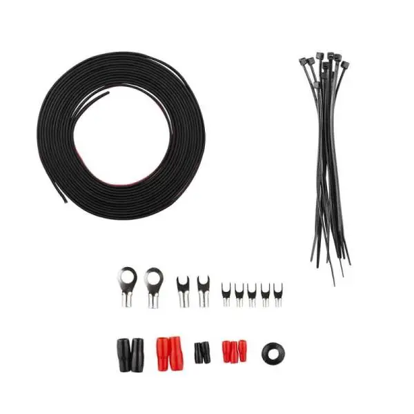 DS18 0-GA Amplifier Install Kit- Red thumbnail 5