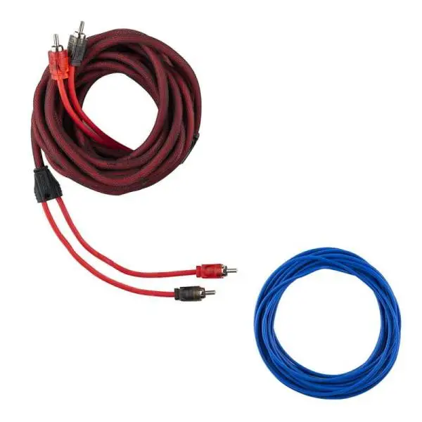 DS18 4-GA Amplifier Install Kit- Red image 2