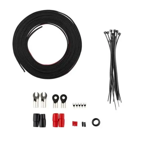 DS18 4-GA Amplifier Install Kit- Red image 3
