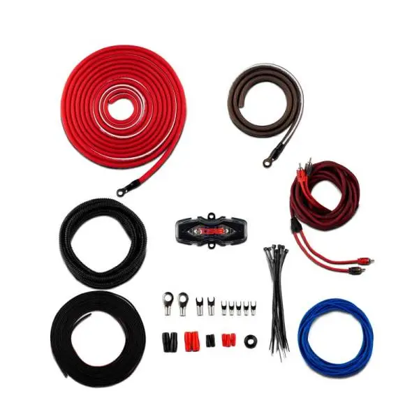 DS18 4-GA Amplifier Install Kit- Red image 5