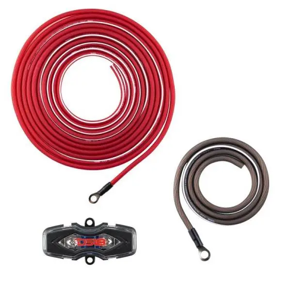 DS18 8-GA Amplifier Install Kit- Red image 2