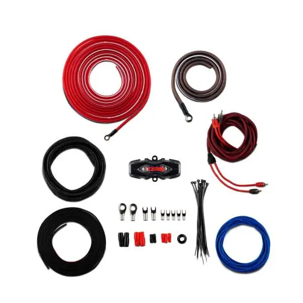 DS18 8-GA Amplifier Install Kit- Red image 5