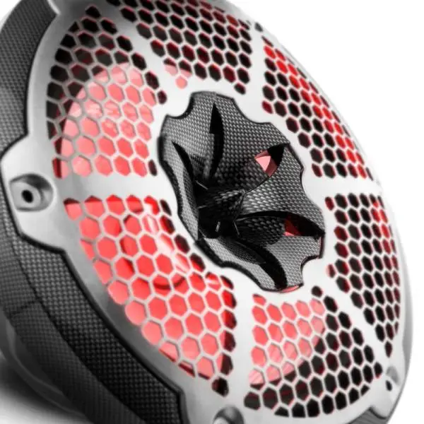 DS18 NXL-M Series Speaker w/ RGB LED Lights 10in 2-Way 200 Watts RMS 4 ohm Black Carbon Fiber image 7