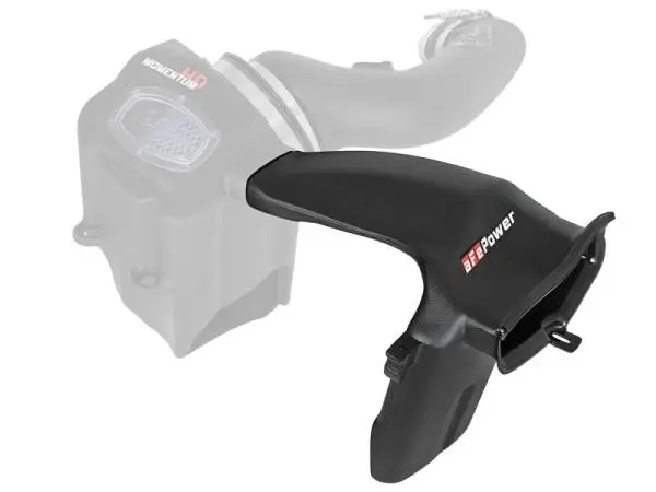 aFe Momentum HD Dynamic Air Scoop 2017 Ford Diesel Trucks V8-6.7L (td) thumbnail 6