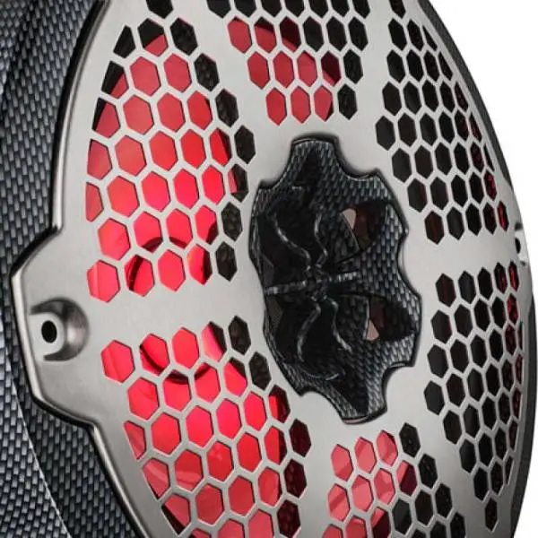 DS18 NXL-M Series Speaker w/ RGB LED Lights 8in 2-Way 125 Watts RMS 4 ohm Black Crbn Fiber w/ Cover image 10