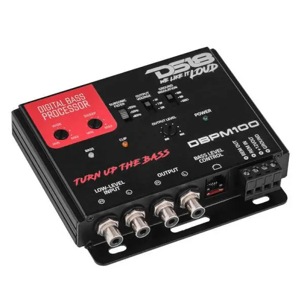 DS18 2-Channel Low Level Input and 2-Channel Output Digital Bass Processor image 4