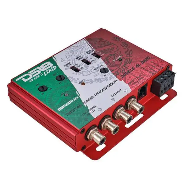 DS18 2-Channel Low Level Input and 2-Channel Output Digital Bass Processor Mexico Design