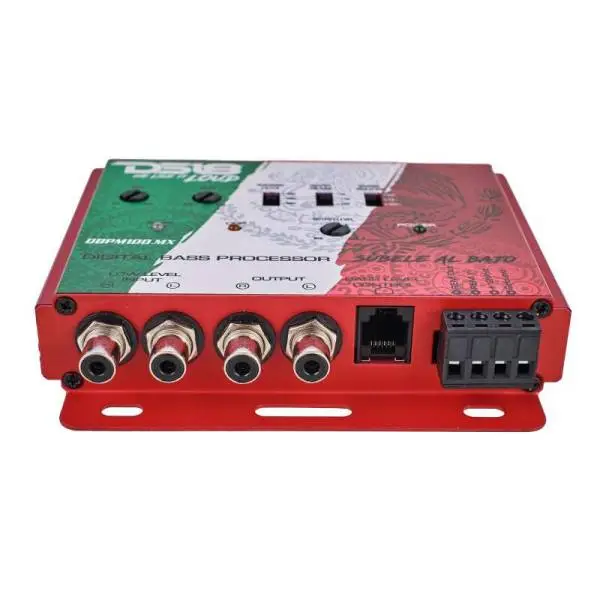 DS18 2-Channel Low Level Input and 2-Channel Output Digital Bass Processor Mexico Design image 4