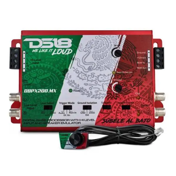 DS18 2-Channel Low Level or High Level Input & 2-Channel Output DBP Speaker Emulator Mexico Design image 3