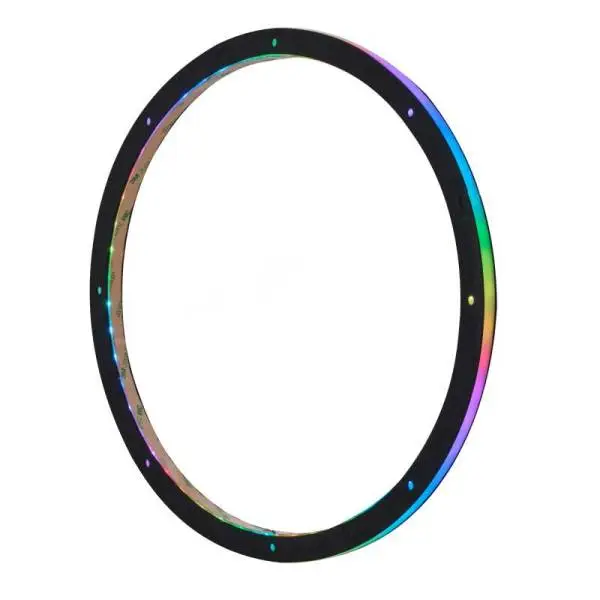 DS18 15in Digital LED Speaker Ring w/ Digital LED lights 1/2in Spacer Depth image 5