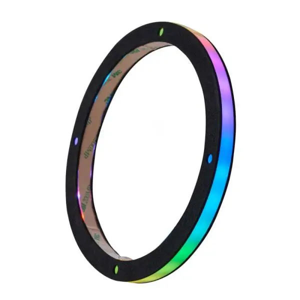DS18 6.5in Digital LED Speaker Ring w/ Digital LED lights 1/2in Spacer Depth image 5
