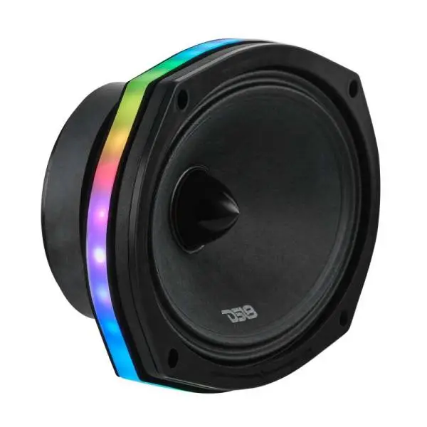 DS18 6x9in Digital LED Speaker Ring w/ Digital LED lights 1/2in Spacer Depth image 6