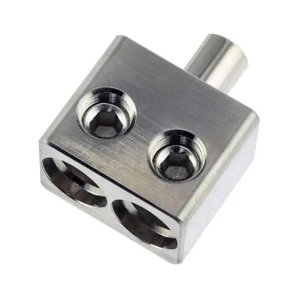 DS18 Dual 1/0-GA to 1/0-GA Amp Input Reducers Offset Stub image 3