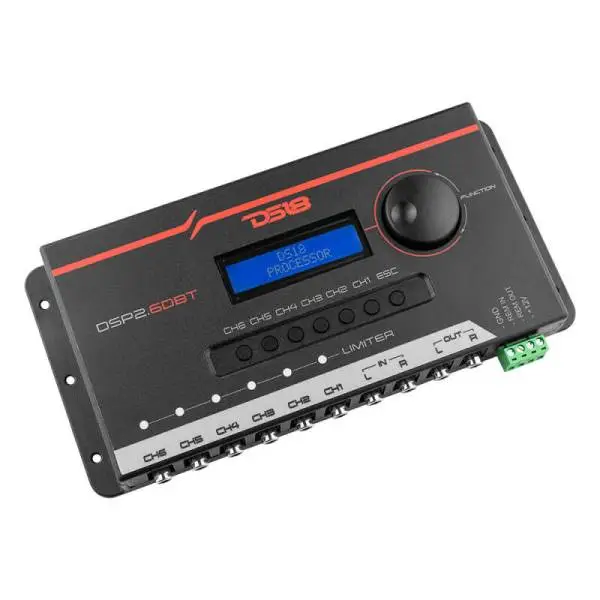 DS18 2-Channel In and 6-Channel Out Dual Signal Processor LCD Screen Bluetooth image 4