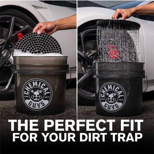 Chemical Guys Heavy Duty Detailing Bucket Smoked Black (4.5 Gal) thumbnail 6