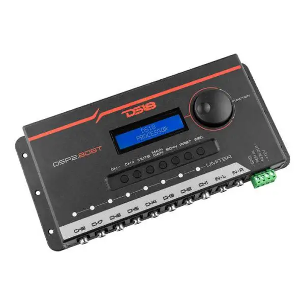 DS18 2-Channel In and 8-Channel Out Dual Signal Processor LCD Screen Bluetooth image 4