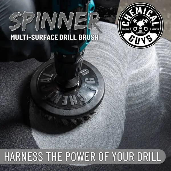 Chemical Guys Carpet Brush w/Drill Attachment - Light Duty thumbnail 11