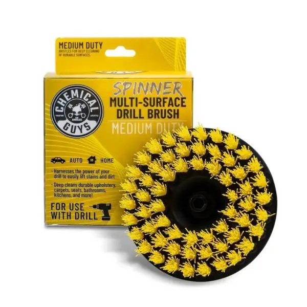 Chemical Guys Carpet Brush w/Drill Attachment - Medium Duty thumbnail 4