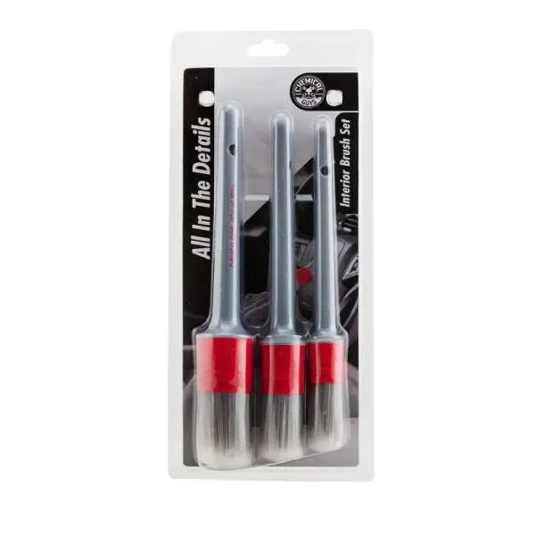 Chemical Guys Interior Detailing Brushes - 3 Pack image 2