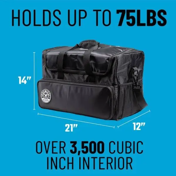 Chemical Guys Arsenal Range Trunk Organizer & Detailing Bag w/Polisher Pocket thumbnail 2